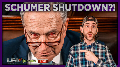 WILL CHUCK SCHUMER SHUT DOWN THE GOVERNMENT? | UNGOVERNED 3.13.25 10AM