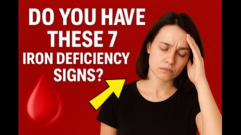 Do You Have These 7 Iron Deficiency Signs? (Most Americans Don’t Know!)