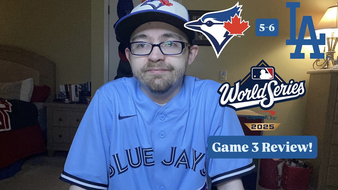 RSR7: Toronto Blue Jays 5-6 Los Angeles Dodgers 2025 World Series Game 3 Review!