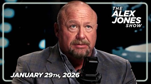 THE ALEX JONES SHOW - 1/29/2026: Countdown To War With Iran! It Has Begun: Dems Call For Minnesota To Secede From Union & Launch Plan To Use Children As Human Shields Against ICE! PLUS, DNI Gabbard & FBI Deputy Director Bailey On-The-Ground In Geo