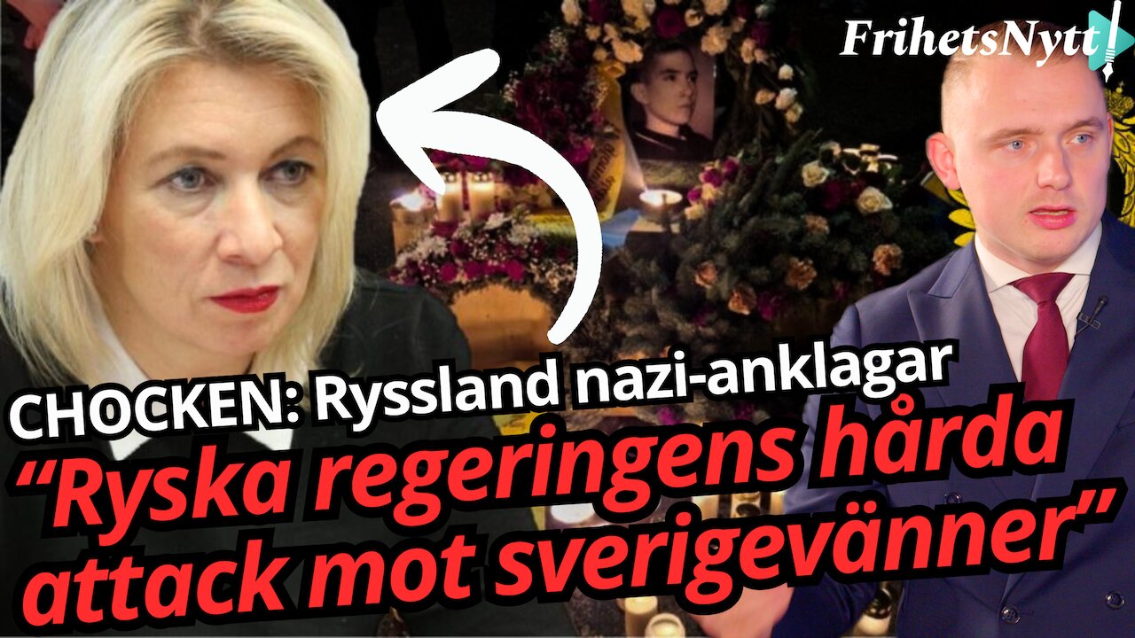 Ryssland angriper Sverigevänner & Salem-manifestationen - Ulf Kristersson hänger på