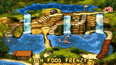D.K.C. 3™ : DIXIE KONG'S Double Trouble! / ACT #3. COTTON-TOP COVE / A3#5. FISH FOOD FRENZY! DK