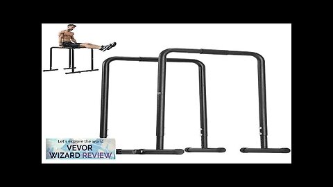 VEVOR Dip Bar 440 lbs Capacity Heave Duty Dip Stand Station Review