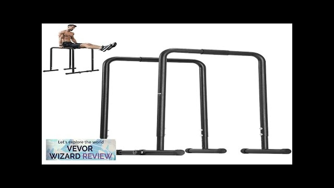 VEVOR Dip Bar 440 lbs Capacity Heave Duty Dip Stand Station Review