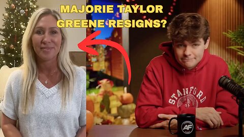 MAJORIE TAYLOR GREENE RESIGNS +NICK FUENTES RESPONSE!