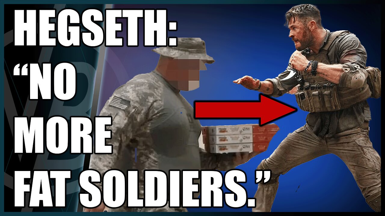 Secretary of War is Tired of Overweight Soldiers