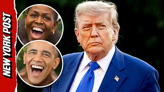 Trump deflects question on racist Obama video: 'You don't know what's going on, I know what's going on'