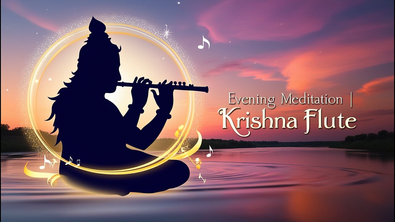 Evening Meditation | Relaxing Krishna Flute