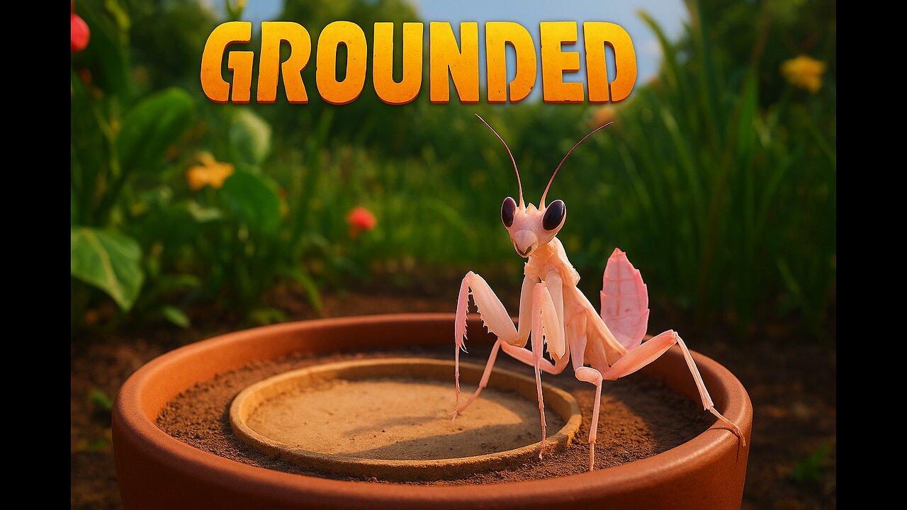 Grounded Modliszka storczykowa Pokonana