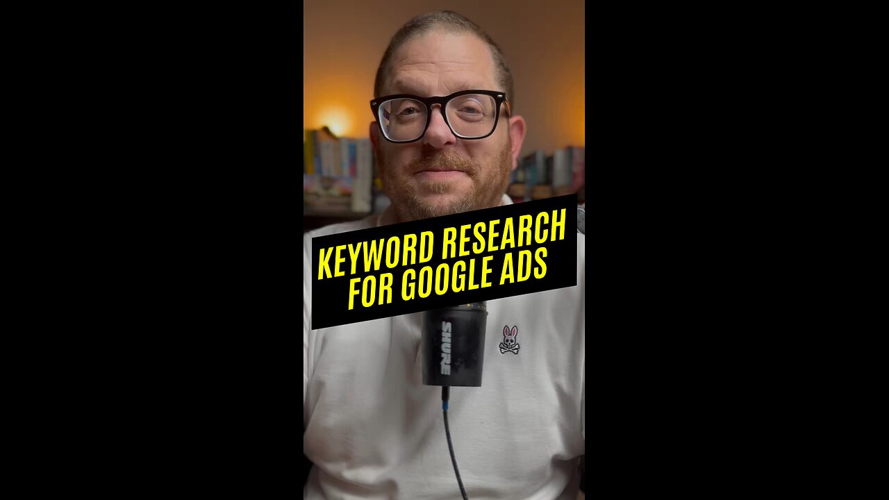Keyword research using the Keyword Planner tool in Google Ads.