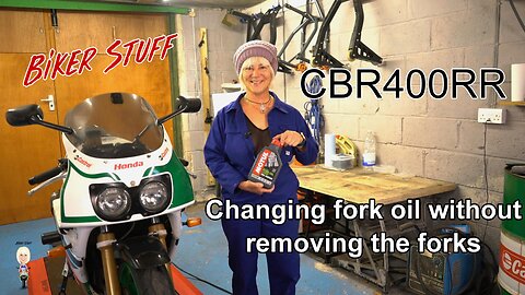 CBR400RR Fork oil change