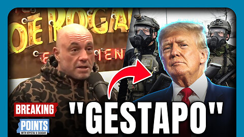 'GESTAPO': Rogan CALLS OUT Trump ICE Surge