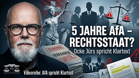 Ocke Jürs (AfA): 5 Jahre Kampf um den Rechtsstaat – Angst, Justiz und Gewaltenteilung