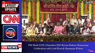 PM Modi LIVE | Dussehra 2025 Ravan Dahan | Ramayana Celebration with Lord Ram & Hanuman #News