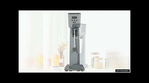 VEVOR Milkshake Maker 375W Electric Milkshake Machine Single Head Drink Mixer Blender Review