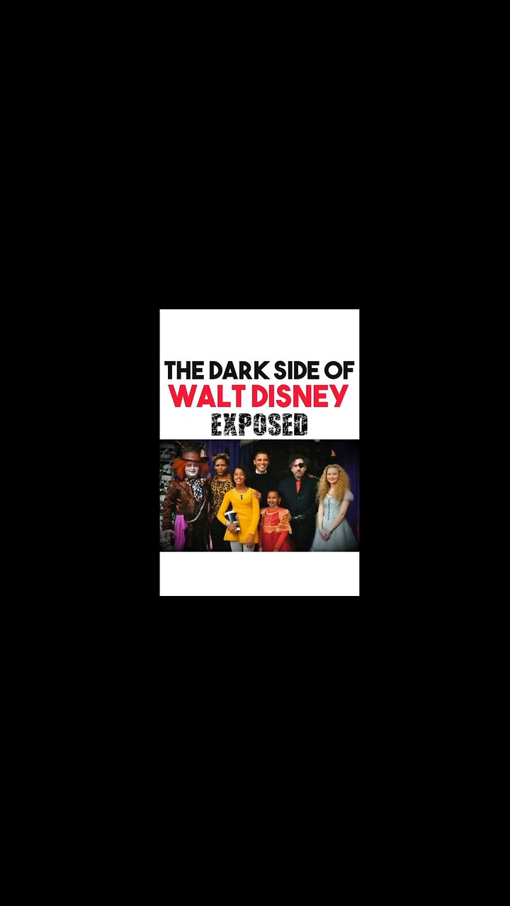 THE DARK SIDE OF WALT DISNEY