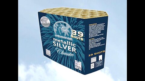 BKV - Metallic 5628 - 39 Schots Vuurwerk Cake - Oude Video