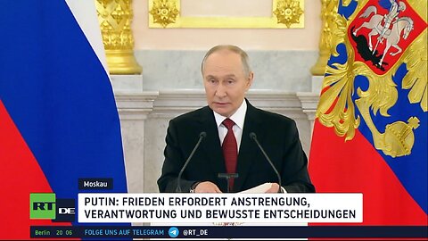 Putin betont: Russland weiterhin offen für Diplomatie