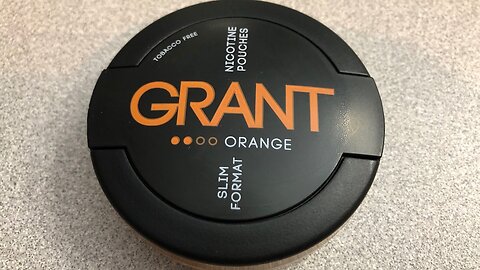 Grant Orange Nicotine Pouches Review