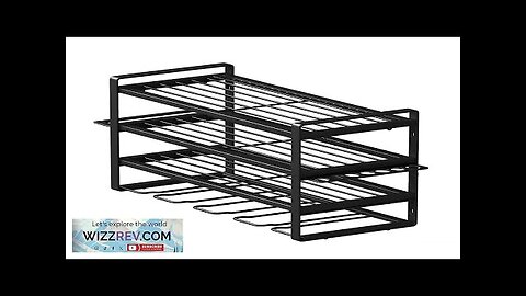 4 Layers Heavy Duty Iron Tool Storage Rack Wall Mount Organizer Battery Review