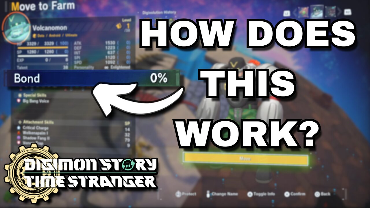Digimon Story Time Stranger - Easy BOND and STAT INHERITANCE explanation with examples