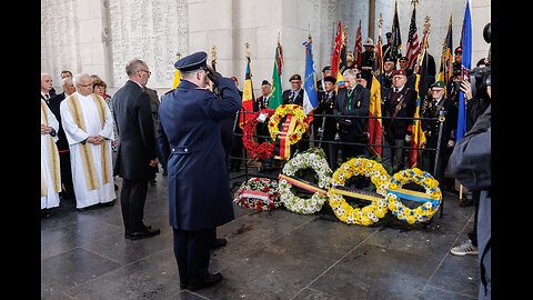 LIVE aus Belgien: Ypern gedenkt Waffenstillstand 1918
