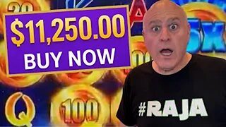 $11,250/SPIN BUY-A-BONUS SLOTS IS COMPLETELY NUTS!