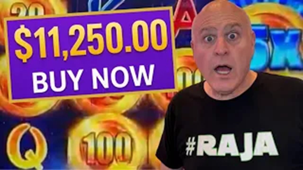 $11,250/SPIN BUY-A-BONUS SLOTS IS COMPLETELY NUTS!