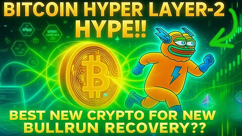 Bitcoin Hyper Layer 2 HYPE!! Bitcoin Altcoins Meme Coins Fast Recovery Now?? I BUY The Dip!!