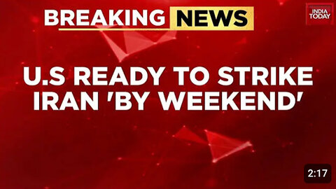 Breaking: US Military Mobilisation Near Iran; Israel Ready For War As West Asia Tensions Escalate