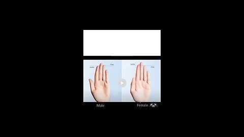 Male and female look at the difference