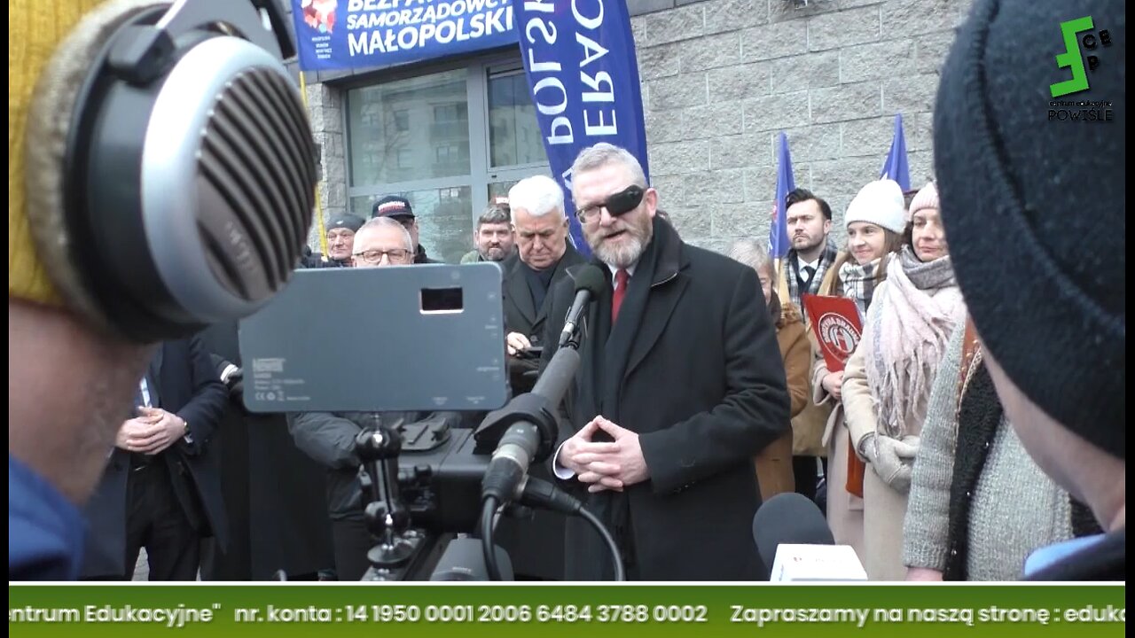 Pod Sądem Warszawa Praga Pikieta Poparcia dla Grzegorza BRAUNA przed sezonem procesów 08.12 AD 2025