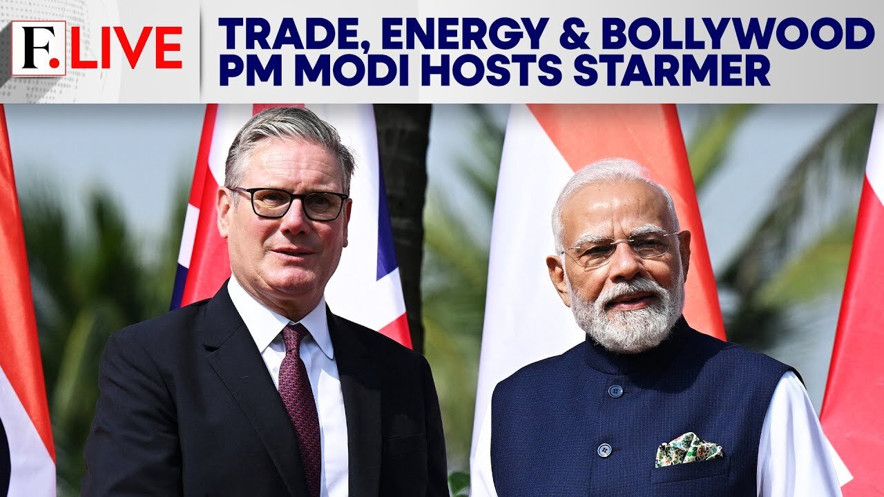 India-UK Ties: PM Modi holds talks with Britain's Keir Starmer in Mumbai | Firstpost Live | N18G