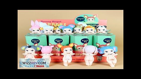 Spot Goods Sonny Angel Hippers Blind Box Lying Down Angel Series Anime Review