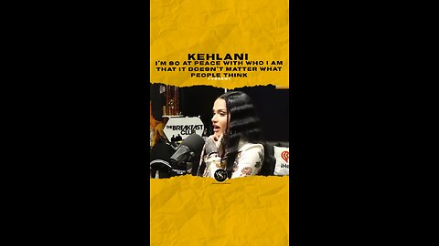 @kehlani I’m so at peace with who I am that it doesn’t matter what people think