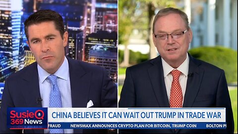 CHINA BELIEVES IT CAN WAIT OUT TRUMP IN TRADE WAR