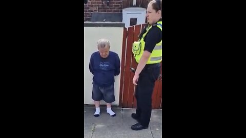 predator gets arrested by police