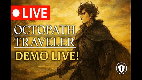 LIVE 🔴 Octopath Traveler Demo – First Impressions & Gameplay on PS5