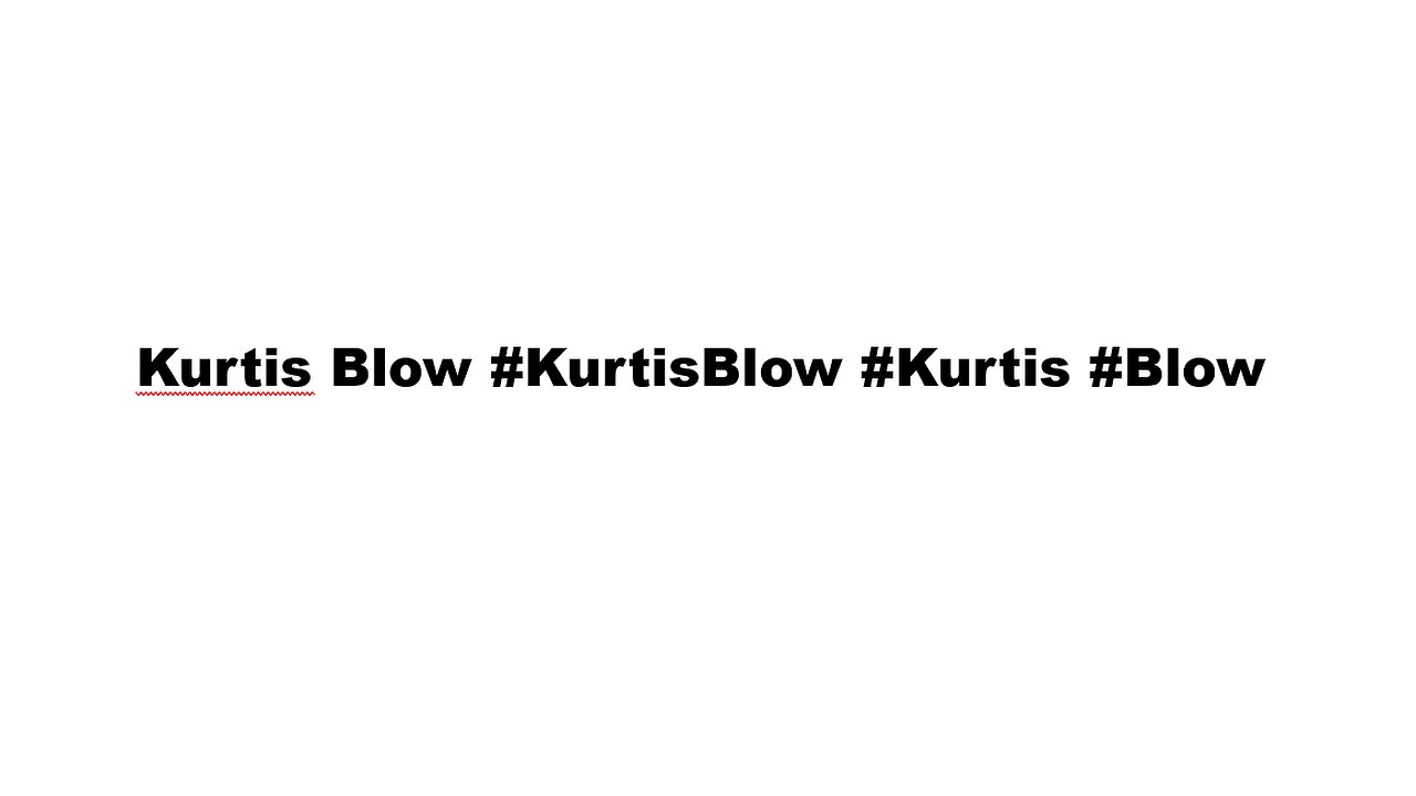Kurtis Blow #KurtisBlow #Kurtis #Blow