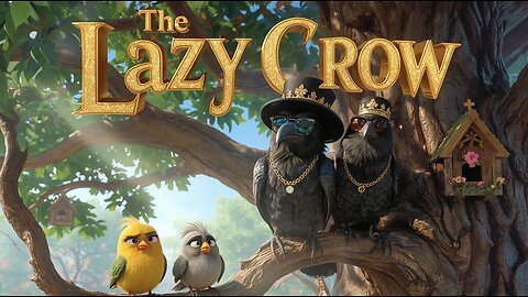 The lazy crow | full movie in Hindi dubbed | comedy new fairytale movie in Hindi
