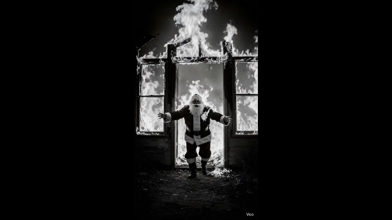 Santa farted in the chimney