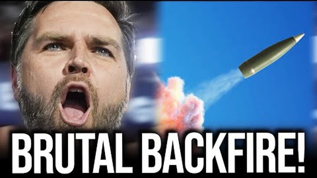 Trump Stunt BACKFIRES on JD Vance... almost FATAL! SHRAPNEL FLIES