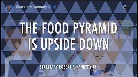 THE FOOD PYRAMID IS UPSIDE DOWN
