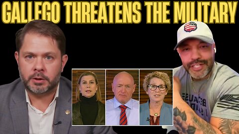 Gallego MELTDOWN: Threatens U.S. Military Over Mark Kelly Probe