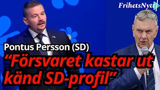 Roger Richthoff: Hemlig politisk rensning i försvaret – detta pågår nu - därför Pontus Persson nekas