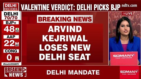 Arvind Kejriwal Loses _ Delhi Election Results Live_ Arvind Kejriwal Loses From New Delhi Seat