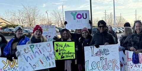 'Hate will not win here': Ohio community unites against white supremacist demonstration