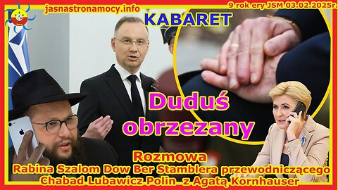KABARET Duduś obrzezany Rozmowa Rabina Stamblera z Agatą Kornhauser