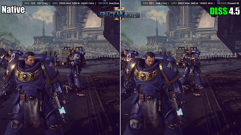 Native 4K VS 4.5 Performance | Space Marine 2 | RTX 5090 | R9 9950X3D