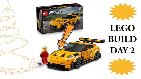 Building a LEGO Porsche 911 GT3 RS Super Car Day 2 || Build Your Own Speed with LEGO